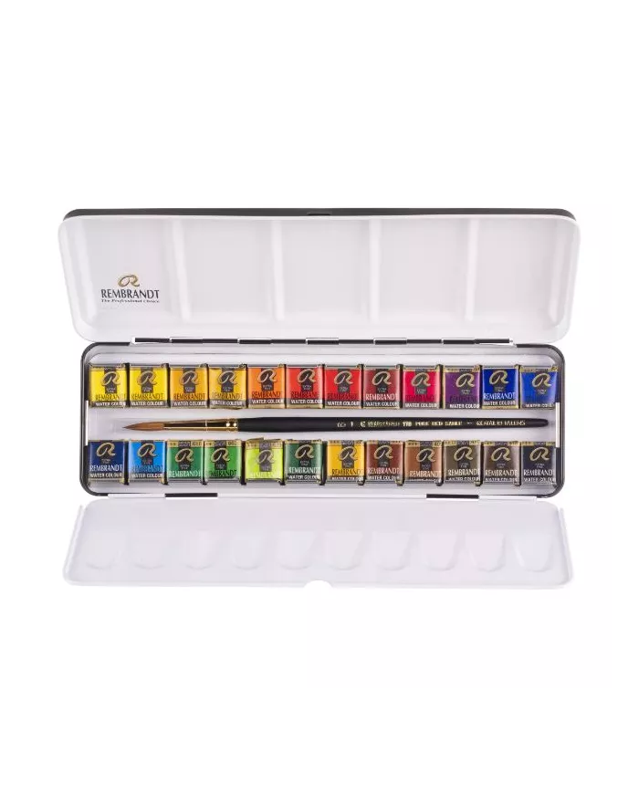 Set métal Aquarelle Rembrant | 12, 24, 36 ou 48 couleurs