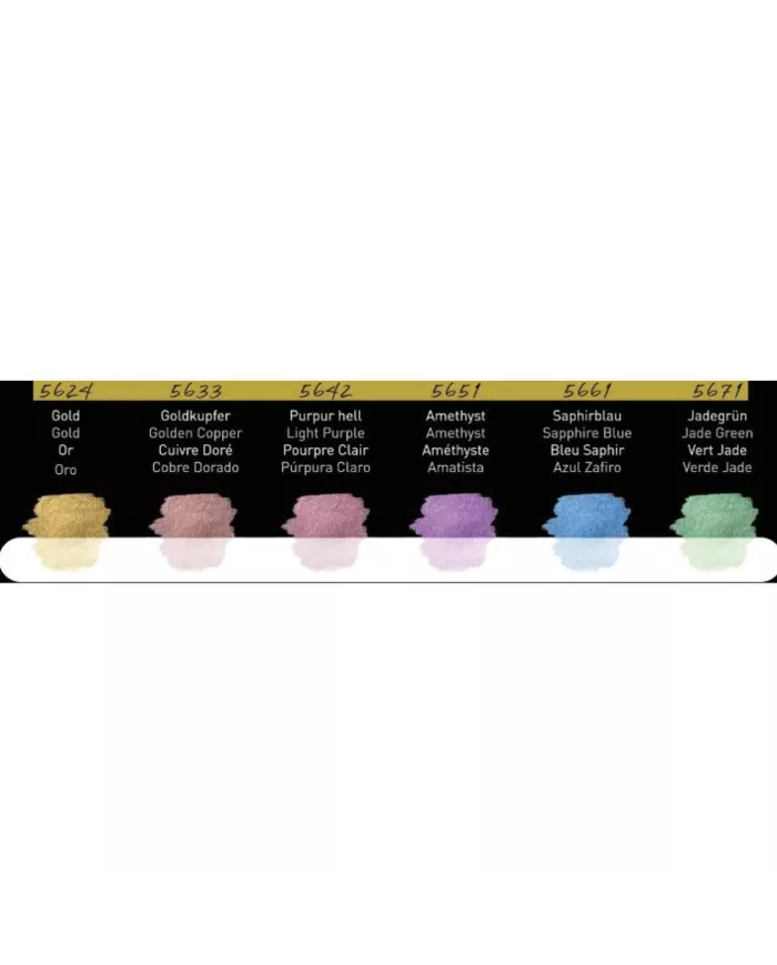Boîte Finetec Essentials | 6 couleurs irisiées Pixie Dust