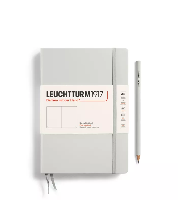 Carnet A5 Leuchtturm 1917 light grey