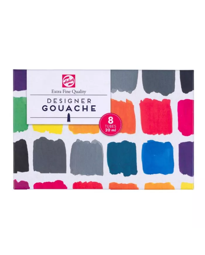 Gouache Talens | 8 x 20 ml