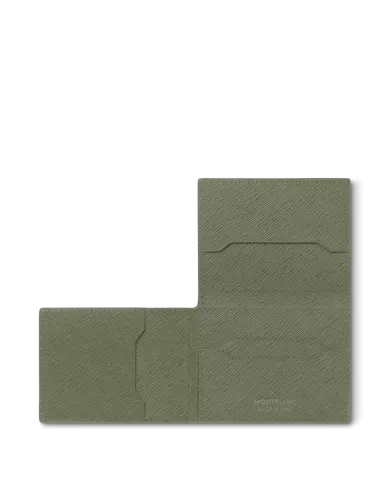 Porte-cartes à trois volets 4cc Sartorial Clay