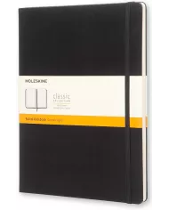 Carnet Moleskine noir - ligné - hard cover