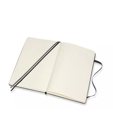 Carnet Moleskine noir - blanco - hard cover - 400 pages