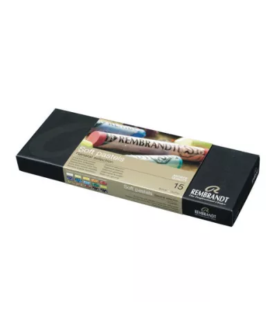 Boîte de pastels  Rembrandt 300, assortiment de 15 pces