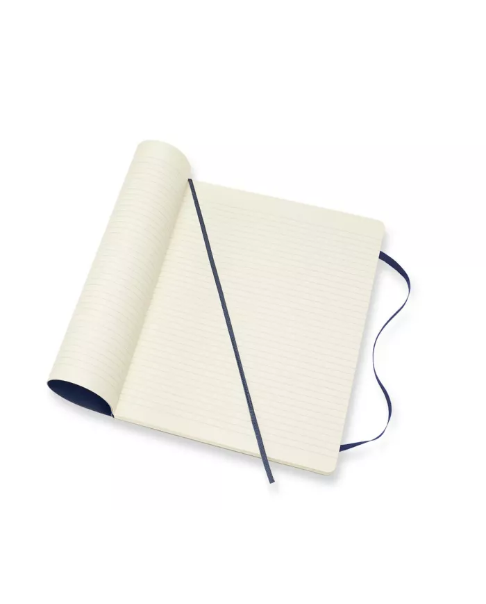 Carnet Moleskine bleu - ligné - soft cover