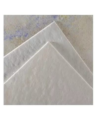 Bloc de papier Montval torchon blanc 1 côté collé  12 feuilles