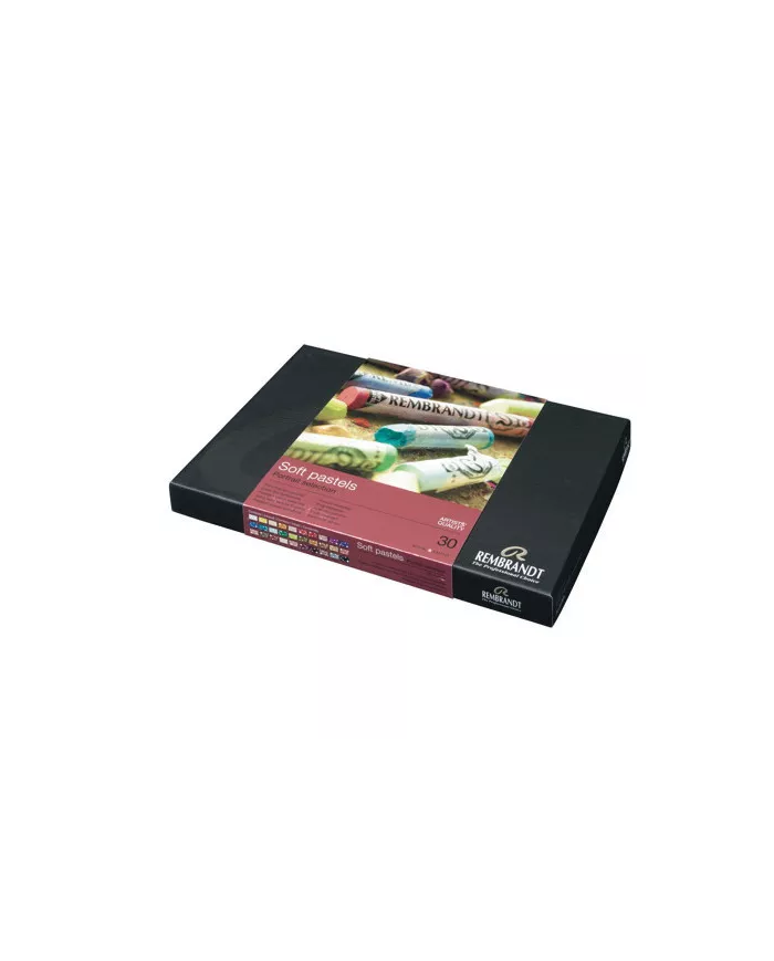 Boîte de pastels  Rembrandt boîte 300 sélection portrait, assortiment de 30 pces 