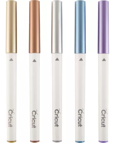 Set de 5 stylos Métallisés