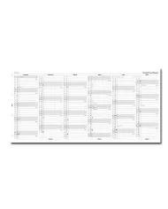 Filofax - Recharge A4 Feuilles quadrillées 5mm blanches