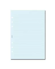 Filofax - Recharge A5 Feuilles rayées blanches