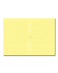 Filofax - Recharge A5 Feuilles unies blanches