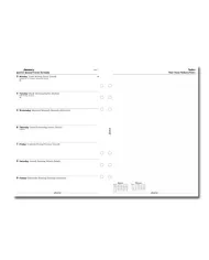 Filofax - Recharge A5 semaine sur 1 page + notes multi-langues 2026