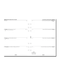 Filofax - Recharge A5 semaine sur 2 pages multi-langues 2026