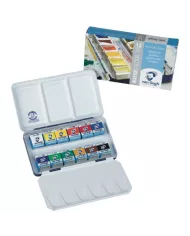 Boîte metallique d'aquarelle Van Gogh assortiment de 12 couleurs