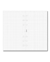 Filofax - Recharge PERSONAL Feuilles quadrillée 5mm blanche