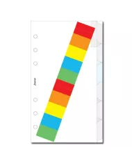 Filofax - Recharge PERSONAL Index 6 sujets neutre en couleur