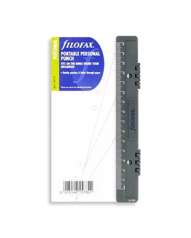 Filofax - Recharge PERSONAL Perforatrice plastique