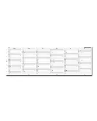Filofax - Recharge PERSONAL Planning vertical en anglais 2026 ou 2027