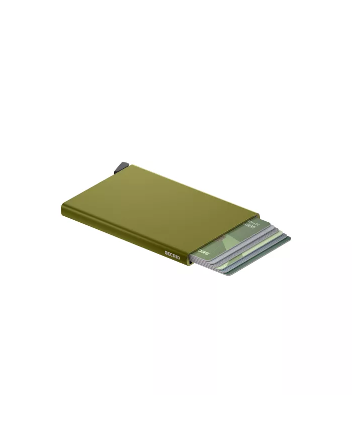 Secrid - Porte-cartes de crédit en alumunium Kelp