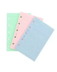 Filofax - Recharge MINI Feuilles unies blanche