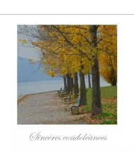 Cartes Condoléances Ambiances - 1670-001