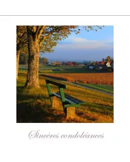 Cartes Condoléances Ambiances - 4588-001