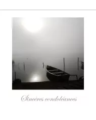Cartes Condoléances Eaux - 78-002