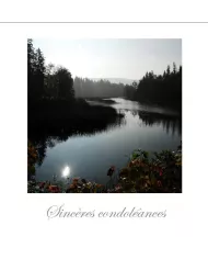 Cartes Condoléances Eaux - 82-002