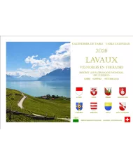 Calendrier A3 "Lavaux" 2026