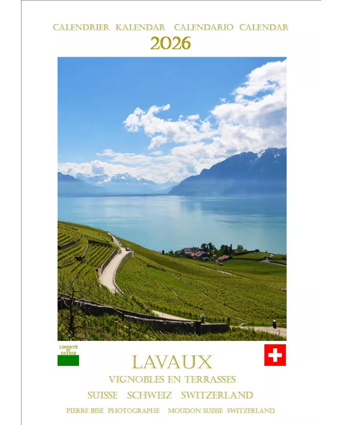 Calendrier A4 "Lavaux" 2026