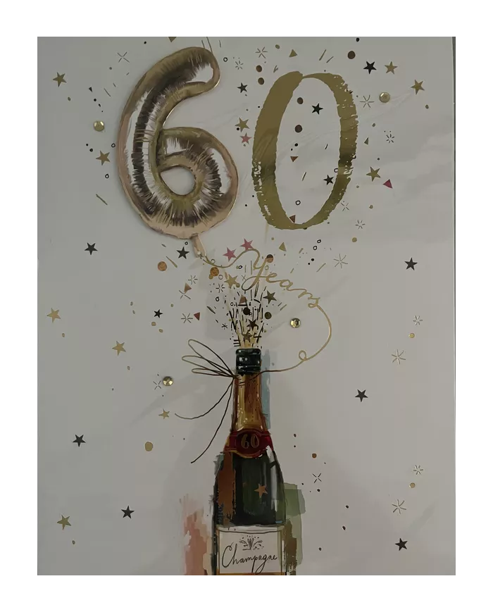 Carte A4 60 ans