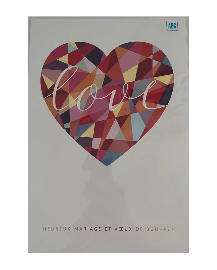 Carte A4 LOVE