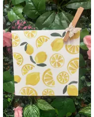 Carte Carrée - Citron