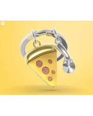 Porte clés Pizza