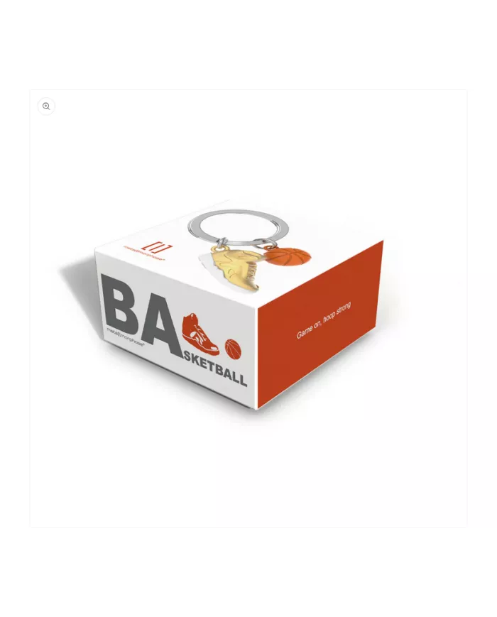 Porte clés Basketball Orange