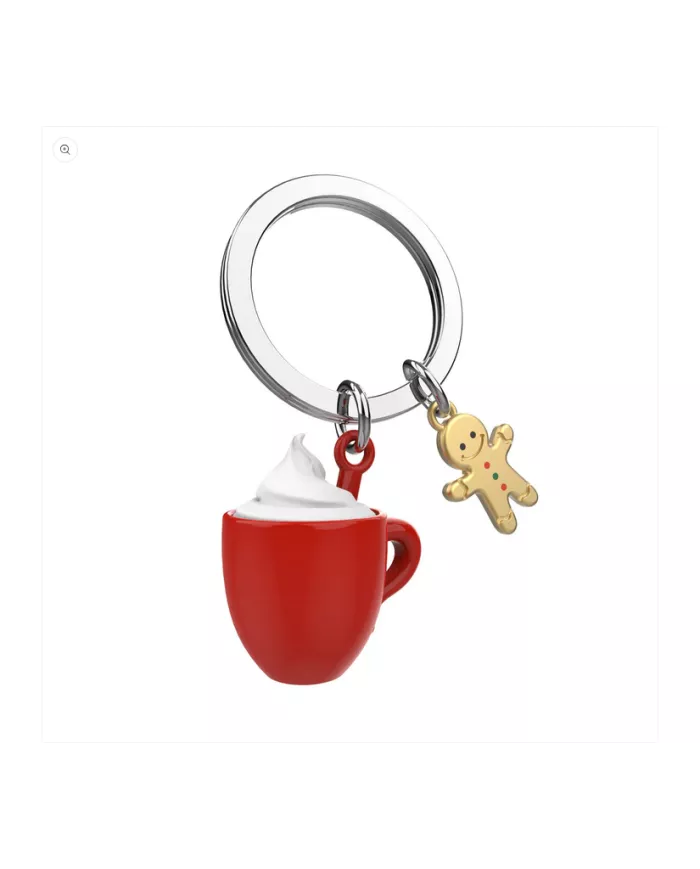 Porte clés Chocolat Chaud