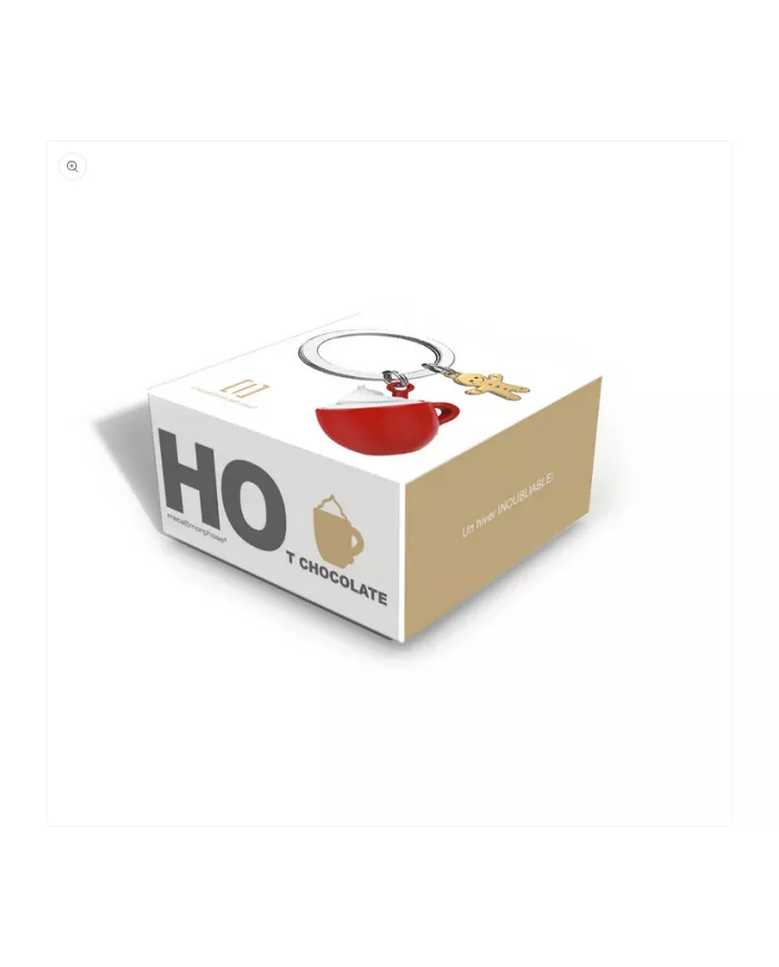 Porte clés Chocolat Chaud