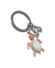 Porte clés Tortue de Mer Rose