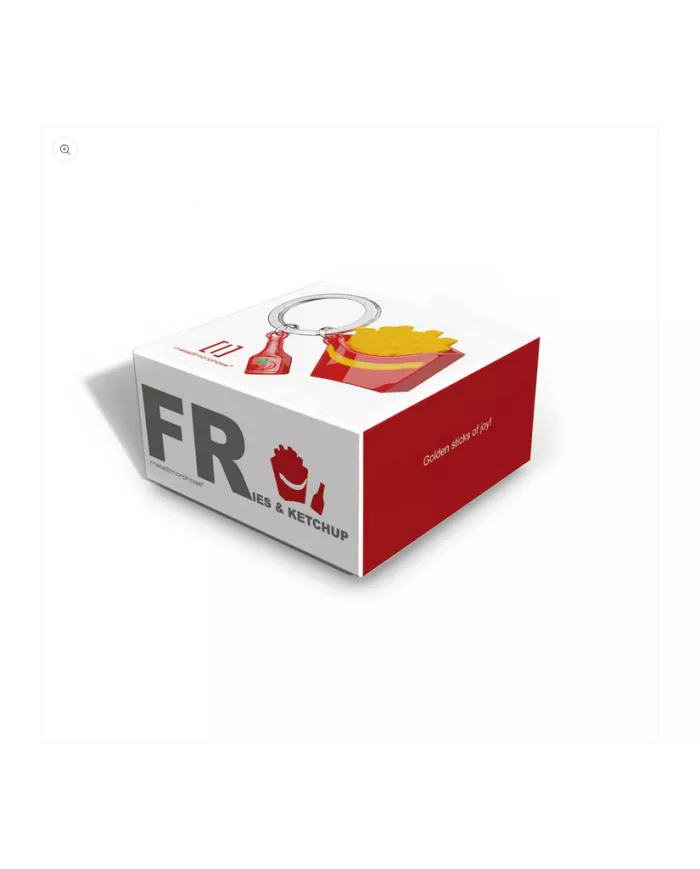 Porte clés Cornet de frites