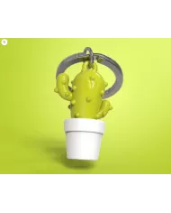 Porte clés Bouteille de Bière Verte