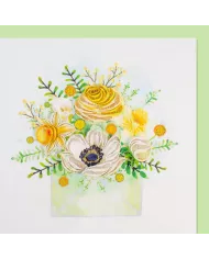 Carte "Quilling" Just Married