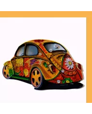 Carte "Quilling" Trèfle