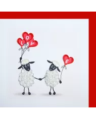 Carte "Quilling" Happy Birthday - Cupcakes