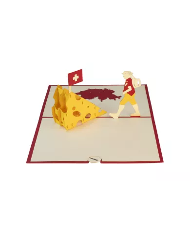 Carte "3D" fromage suisse
