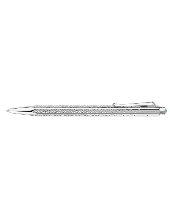 Set ECRIDOR GERMANIER Stylo Bille Platiné et Étui en Cuir – Édition Spéciale
