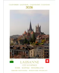 Calendrier A3 "Lausanne" 2026
