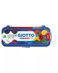 Giotto - pastilles de gouache + 1 pinceau