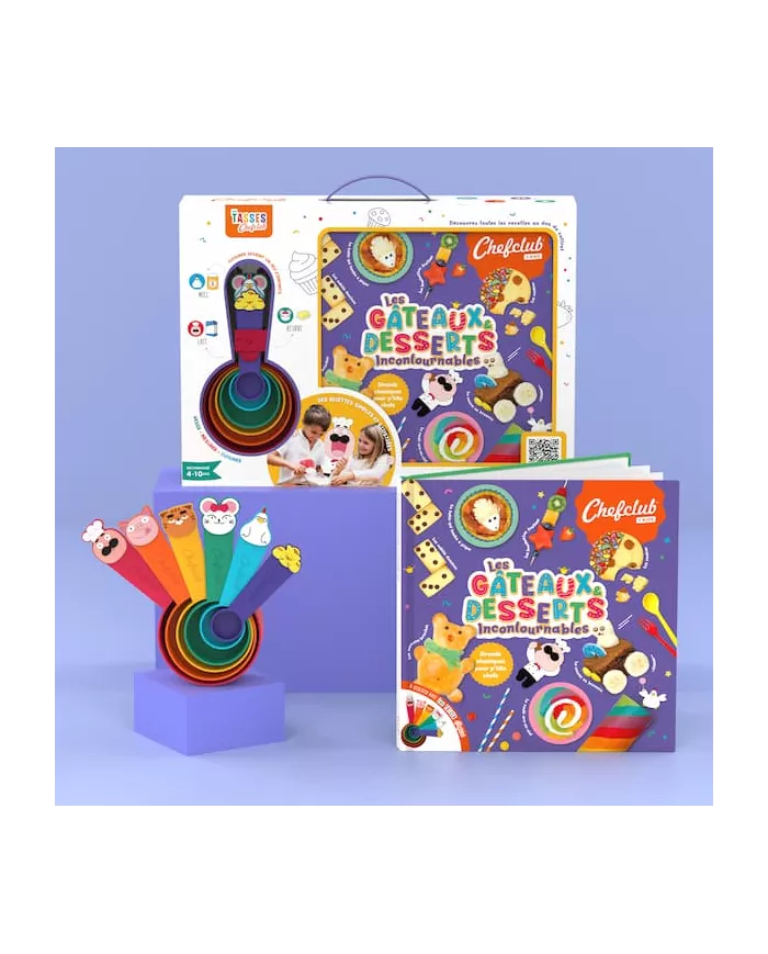 Coffret - Les gâteaux et desserts incontournables