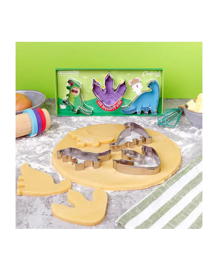 Emporte-pièces - Les biscuits Dino