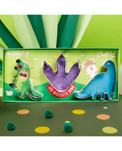 Emporte-pièces - Les biscuits Dino